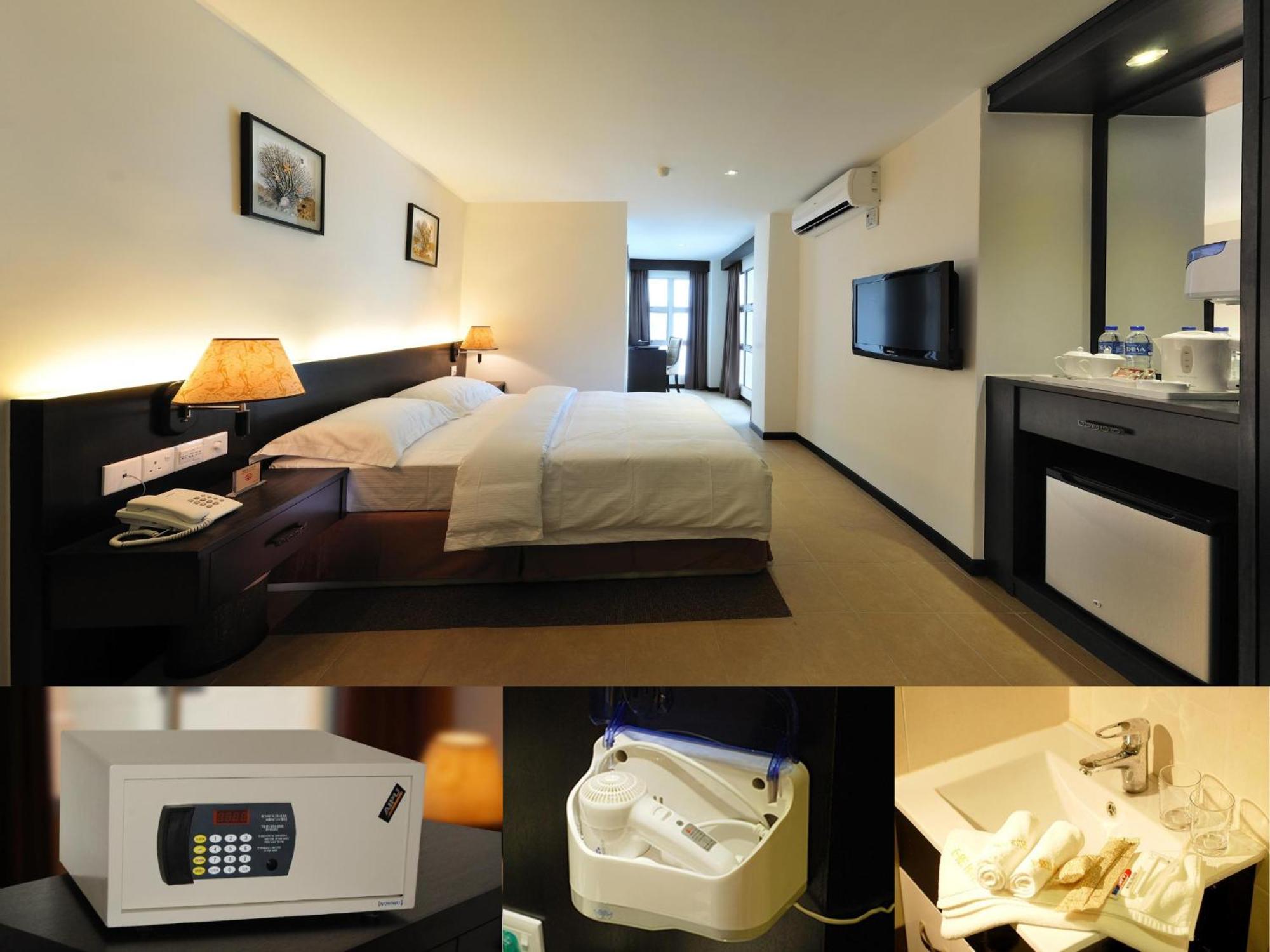 Ernes Hotel Bandar Perda Kampong Permatang Batu Luaran gambar