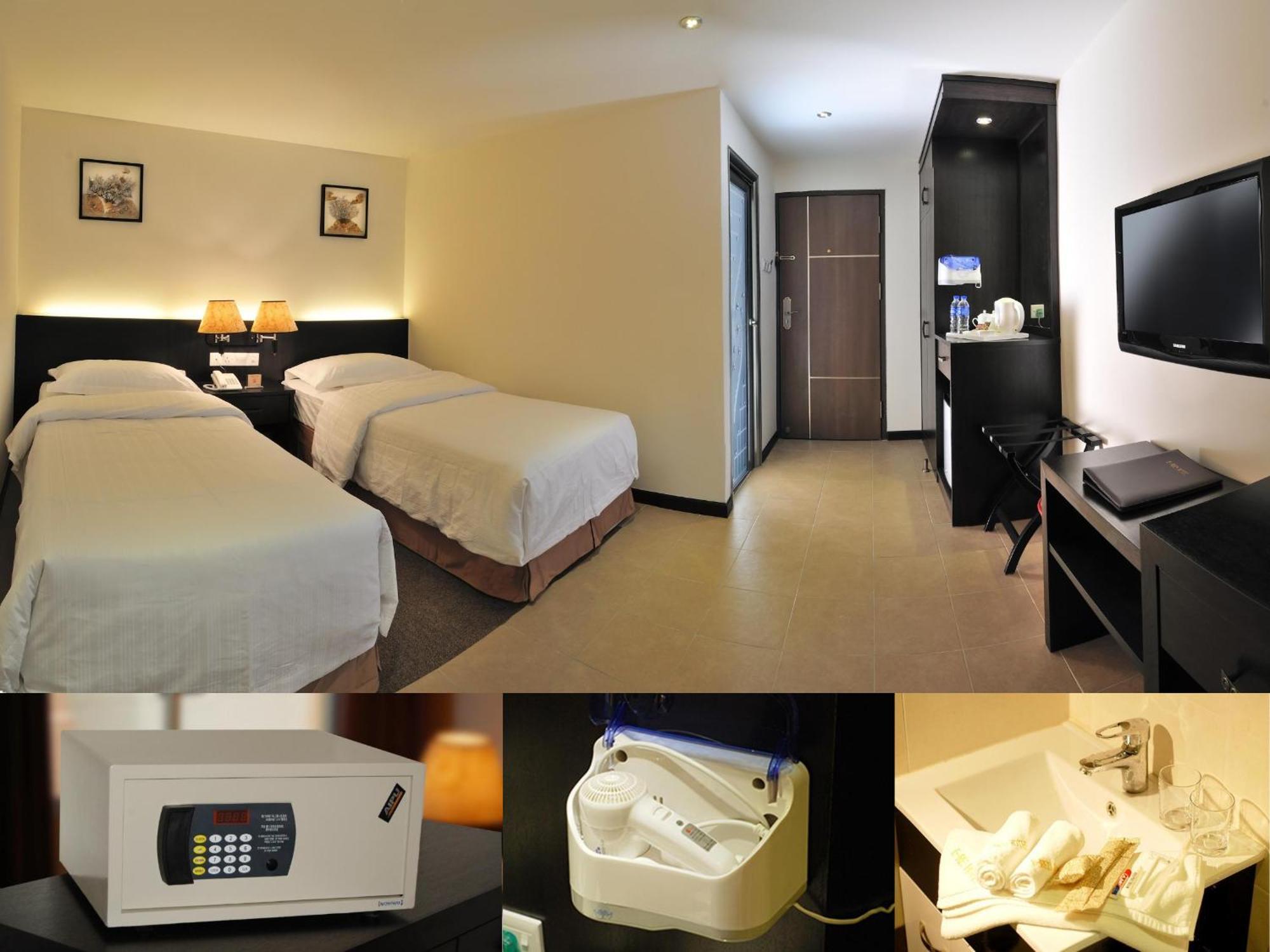Ernes Hotel Bandar Perda Kampong Permatang Batu Luaran gambar