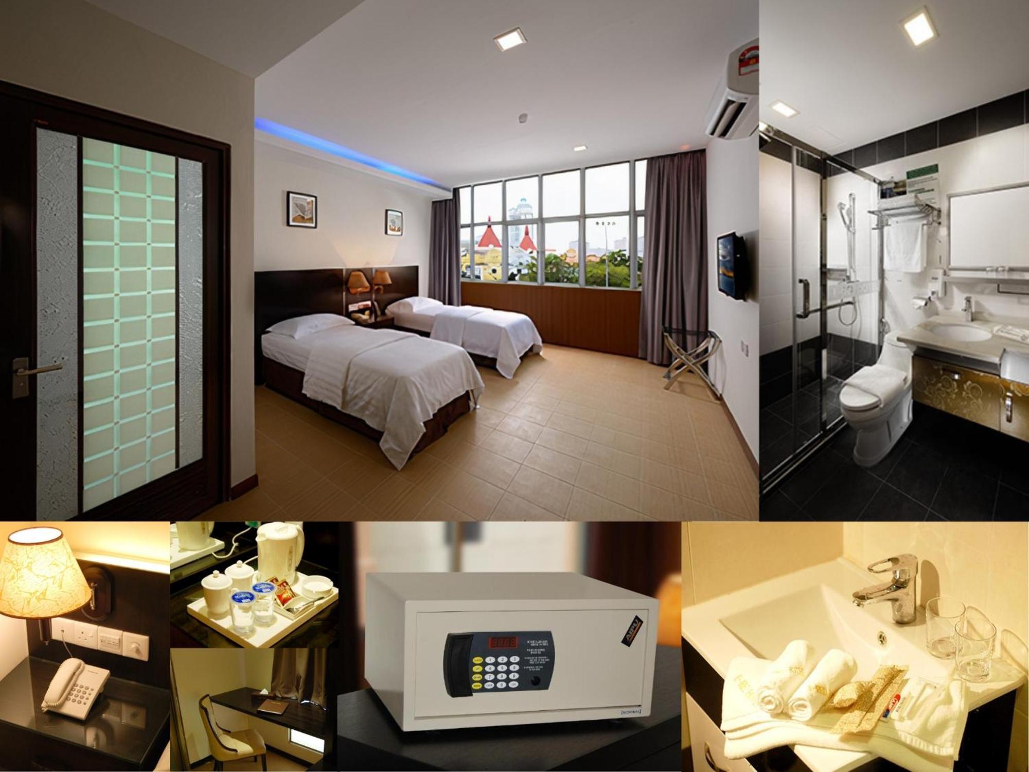 Ernes Hotel Bandar Perda Kampong Permatang Batu Luaran gambar